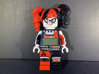 LEGO Batman Movie Harley Quinn DC Mini Figure Alarm Clock 2017-Does Not Turn On • $32.27