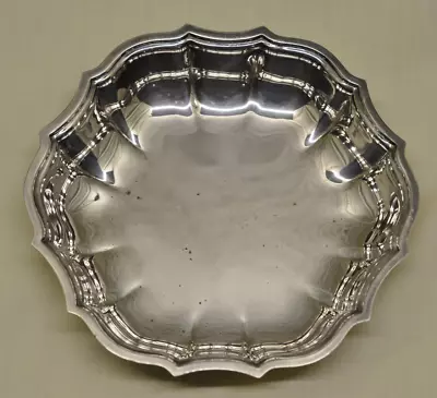 Vintage Chippendale 5  Candy Bowl Dish International Silver Co Nut Tray • $6