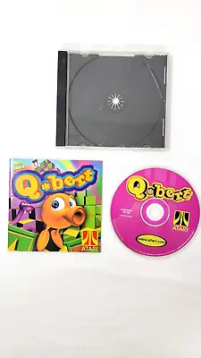 Q*Bert CD-Rom 1999 Hasbro Windows 95 / 98 Atari Classic Video Game • $7.99