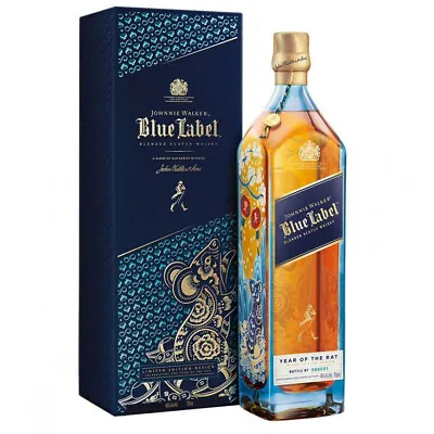 Johnnie Walker Blue Label Year Of The Rat 2020 Limited Edition • $719