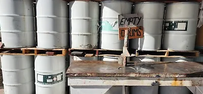 55 Gallon Steel/Metal Drums/Barrel (Open Top With Lid) PICK Up Only • $30