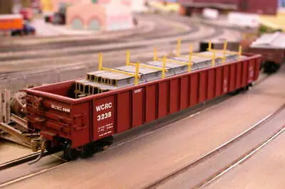 N Scale Wiseman Model Services Nsn-rc06 65' Gunderson Gondola Kit W Wcrc Decals • $17.95