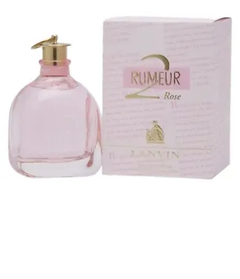 LANVIN RUMEUR 2 ROSE Eau De Parfum 100ml EDP Spray - Brand New • £29.99