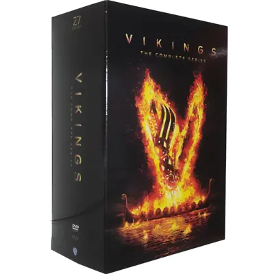 $39.97 • Buy Vikings: The Complete Series Seasons 1-6 V.1+2( 27-Disc Set ) DVD Set Free Ship
