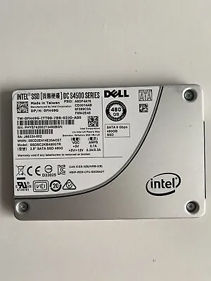Intel S4500 480GB DC Series Ssd 2.5 Inch SATA3 Solid State Drive SSDSC2KB480G7 • £33.99