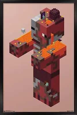 Minecraft - Pigman Nether 14x22 Poster • £53.02