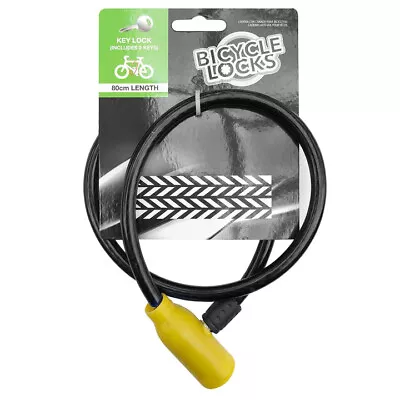 80cm Bicycle Lock With Keys Bike Scooter • $20