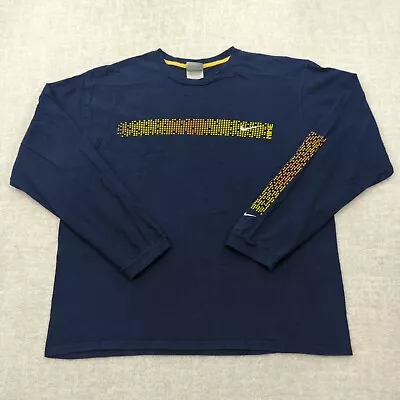 Vintage Nike T Shirt Mens XL Gray Tag Embroidered Swoosh Logo Retro 90s Y2K • $17.95