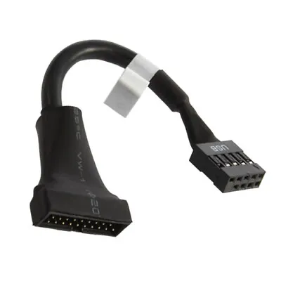 6  Inch PC Internal USB 3.0 19-pin Male To USB 2.0 9-pin Female Adapter Cable • $4.99