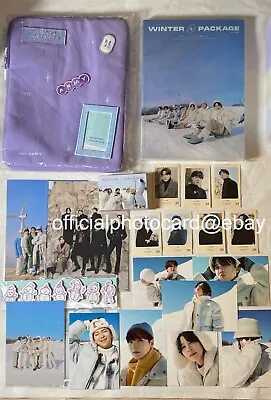 BTS Official 2021 Winter Package Photocard Mini Photo DVD Sticker Poster Select  • $4.83