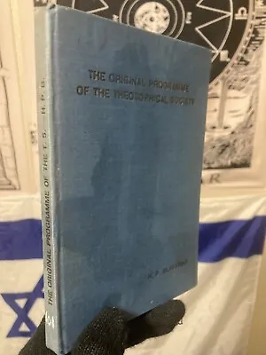 The Original Programme Of The Theosophical Society 1931 H. P. Blavatsky Rare • $27