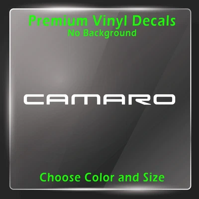 $12.97 • Buy Camaro Decal - Camaro Sticker - Chevy Camaro Letters, Lettering, SS, Z28