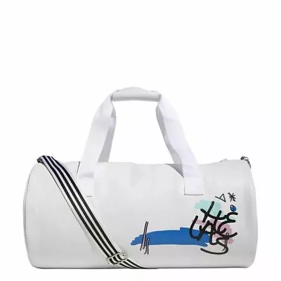 [CF8455] Unisex Adidas Helas Duffle Bag - White • $61.99