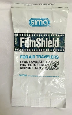 $35 • Buy Sima Film Shield Lead Laminated Bag Airport X-Ray Security  6  X 12  Pouch