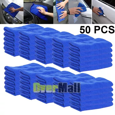 Bulk Lot Microfiber Cleaning Cloth Towel No-Scratch Rag Car Polishing Detailing • $7.59