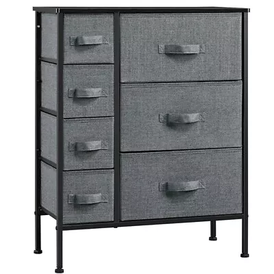 $45.99 • Buy 7 Drawer Dresser Storage Organizer Chest Of Tower For Bedroom Living Room Closet