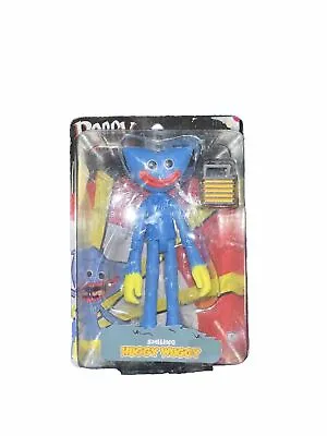 Poppy Playtime 5  Official Collectible Action Figure Smiling Huggy Wuggy New  • £16.99