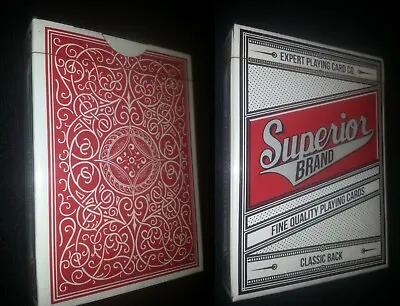 Superior Brand MARKED DECK Classic Back Playing Cards - 4 DECKS - BRAND NEW • $25.95