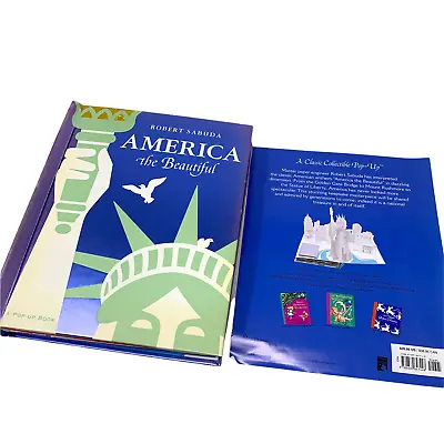 $39.88 • Buy NEW Robert Sabuda X America The Beautiful 2004 1st Edition Pop Up Book 