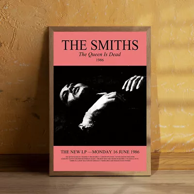 The Queen Is Dead The Smiths Album Poster Custom Canvas Muisc Print Poster • $14.11