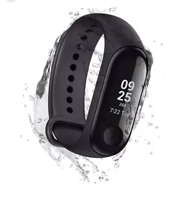 Xiaomi Mi Band 3 Black Bluetooth Activity Tracker & Waterproof  Watch • £9.99