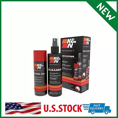 K&N Recharger/Filter Cleaning Kit Aerosol 99-5000 Oil Engine Cleaner Care Spray • $33.59