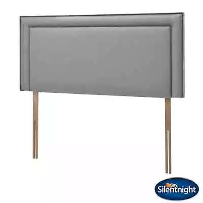 Silentnight Malvern Slate Grey Fabric Headboard Super King • £349.99