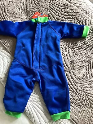 Swimbest Warmsuit - Fleece-lined Baby & Toddler Swimming Costume 3 - 6 Months • £5