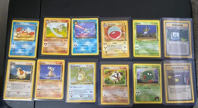 $9.99 • Buy Pokemon 12 Card Vintage Collection Lot! 1st Edition/Holo/Rare
