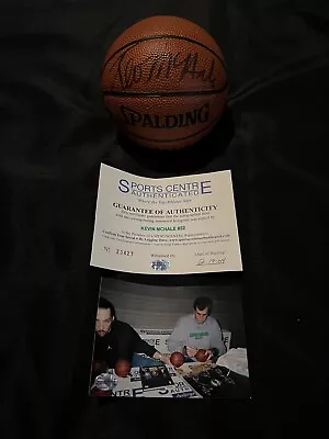 Kevin McHale Boston Celtics #32 Mini Spalding Basketball - COA & Photo • $100