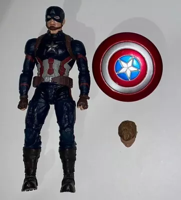 Captain America Civil War MCU Marvel Legends 6 Inch Action Figure • £35