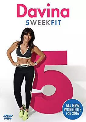 Davina: 5 Week Fit DVD Exercise & Fitness (2015) Davina McCall Amazing Value • £1.95