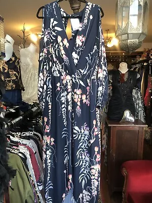 City Chic Floral Maxi Dress With Size M (14-16) • $65
