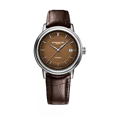 Raymond Weil 2837-STC-70001 Men's MAESTRO Brown Dial Automatic Watch • $483.60