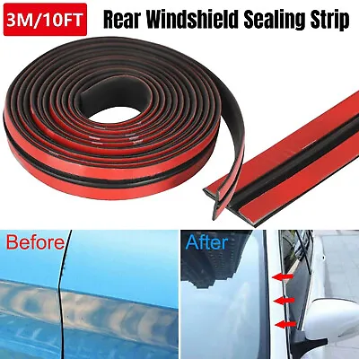 3M Car Rear Windshield Window Trim Edge Moulding Rubber Weatherstrip Seal Strip • $7.98