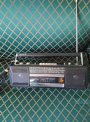 Vintage SONY FM/MW/SW1/SW2 Stereo Cassette-Corder CFS-210S • $108