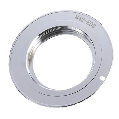 Adapter Ring For M42 Lens For Canon EOS 5D 6D 80D 7D 77D W/ 9th AF Confirm Chip • $18.69