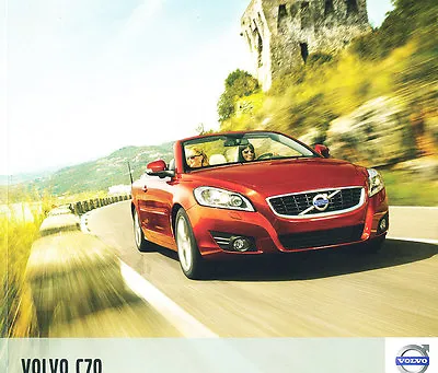 2012 Volvo C70 Convertible 58-page Original Car Sales Brochure Catalog • $21.57
