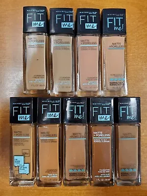 3 Or 4 Pk: Maybelline Fit Me Matte + Poreless Foundation *Choose Shade/Qty*  14C • $12.99