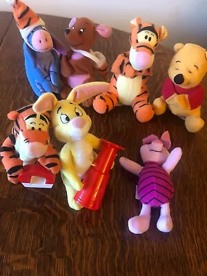 McDonalds Tigger Movie /Winnie The Pooh - X7 Characters - Happy Meal • £9.99