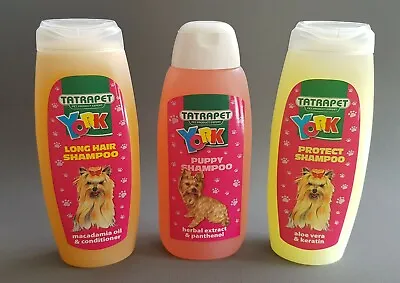 Dog Shampoo Grooming And Washing 200ml York Pet Animal Puppy Macadamia Oil Doggy • £5.99