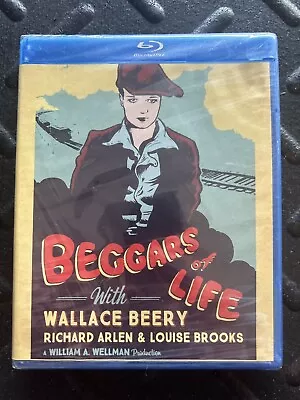 Beggars Of Life 1928 Blu-Ray Wallace Beery Richard Arlen ￼Louise Brooks ￼NEW • $100