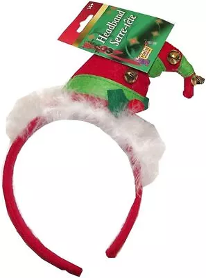 Elf Hat Headband Christmas Holiday Fancy Dress Halloween Adult Costume Accessory • $10.47