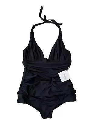 La Perla Halter One Piece Swimsuit Black ( 34B ) • $149.97