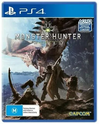 $18 • Buy Monster Hunter  World (Sony PlayStation 4, 2018) Ps4 
