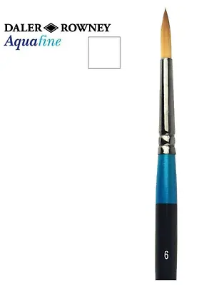 £6.97 • Buy Daler Rowney Aquafine Brushes Round Size 6