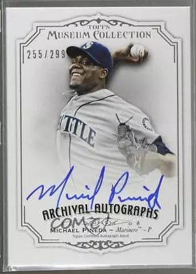 2012 Topps Museum Collection Archival Auto /299 Michael Pineda #AA-MP2 Auto • $14.34