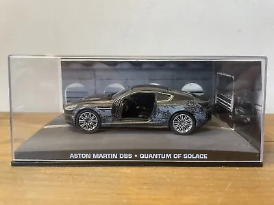 ASTON MARTIN DBS #110 James Bond Car Collection QUANTUM OF SOLACE DieCast Model • £23.75