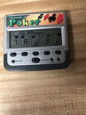 Vintage Radio Shack Handheld Video Poker Game  • $5.99