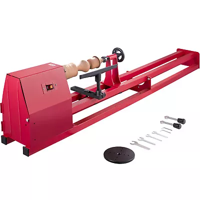 VEVOR Wood Lathe Power Lathes 14 X40  Wood Lathe Machine 375W Variable Speed • $161.99